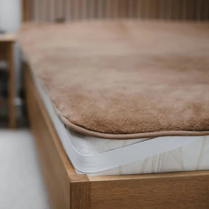 Surmatelas « Camel » en poil de chameau et laine mérinos