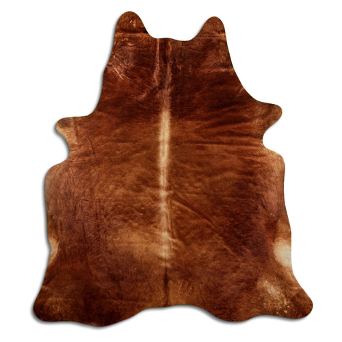 Peau de vache marron XL