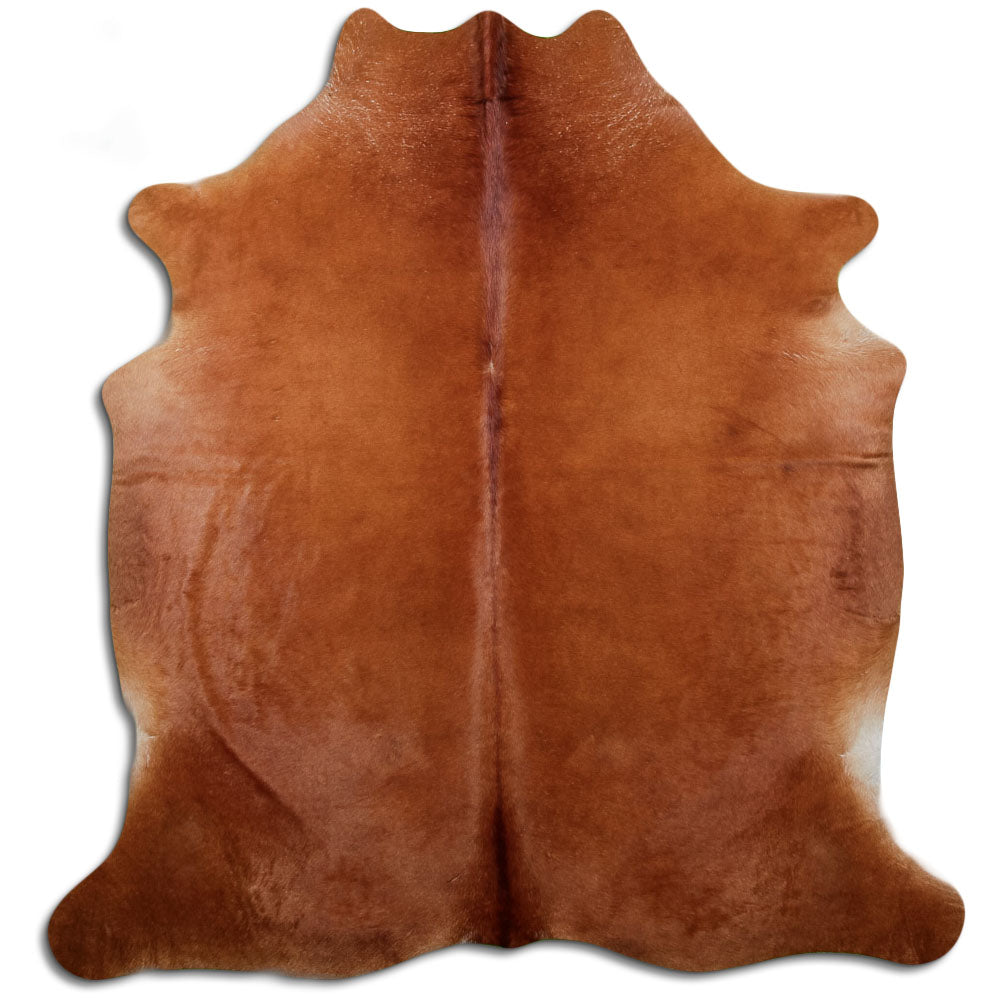 Peau de vache marron L