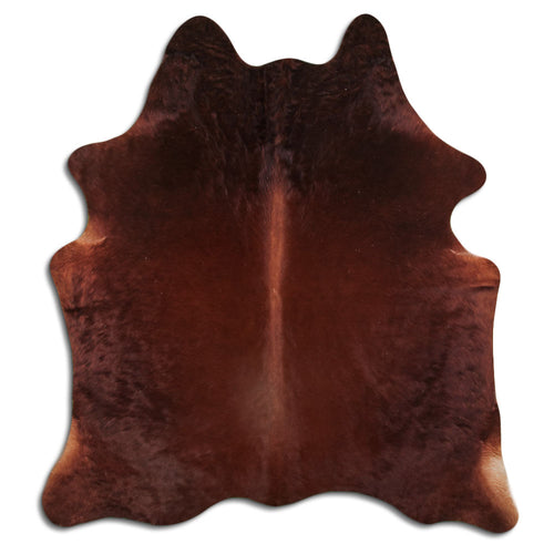 Peau de vache marron L