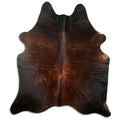 Peau de vache marron M