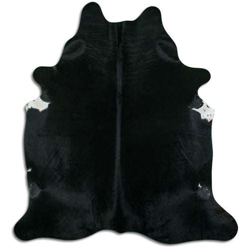 Peau de vache noire XL