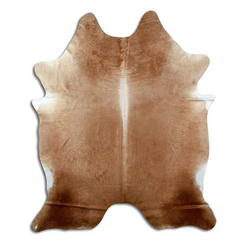 Peau de vache marron XL