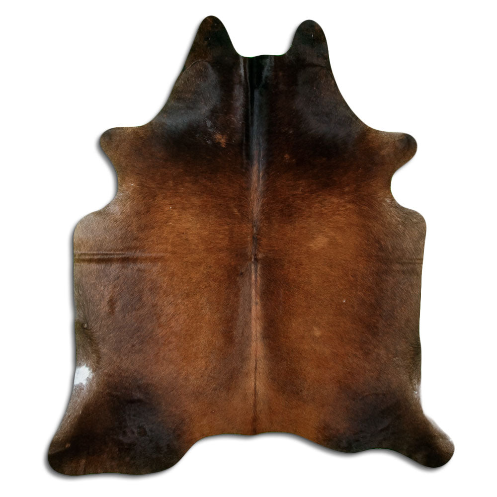 Peau de vache marron L