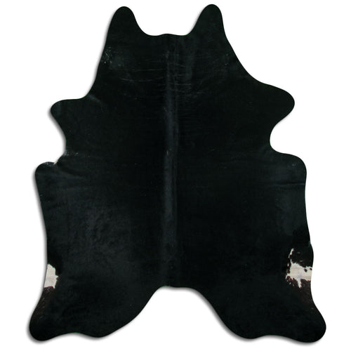 Peau de vache noire XXL