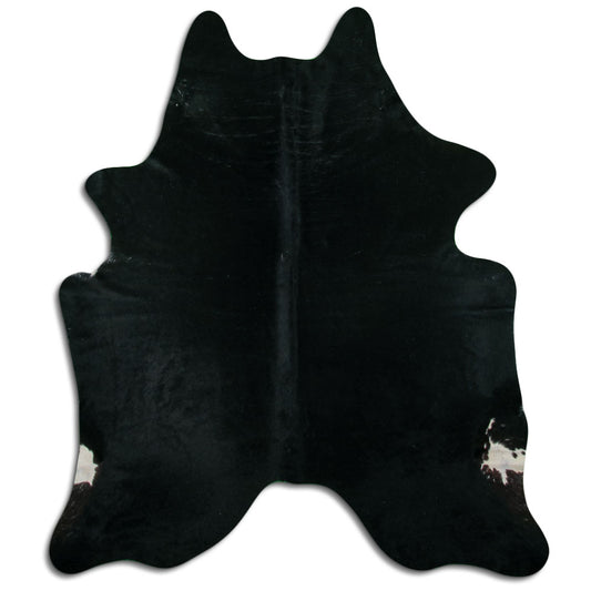 Peau de vache noire XXL
