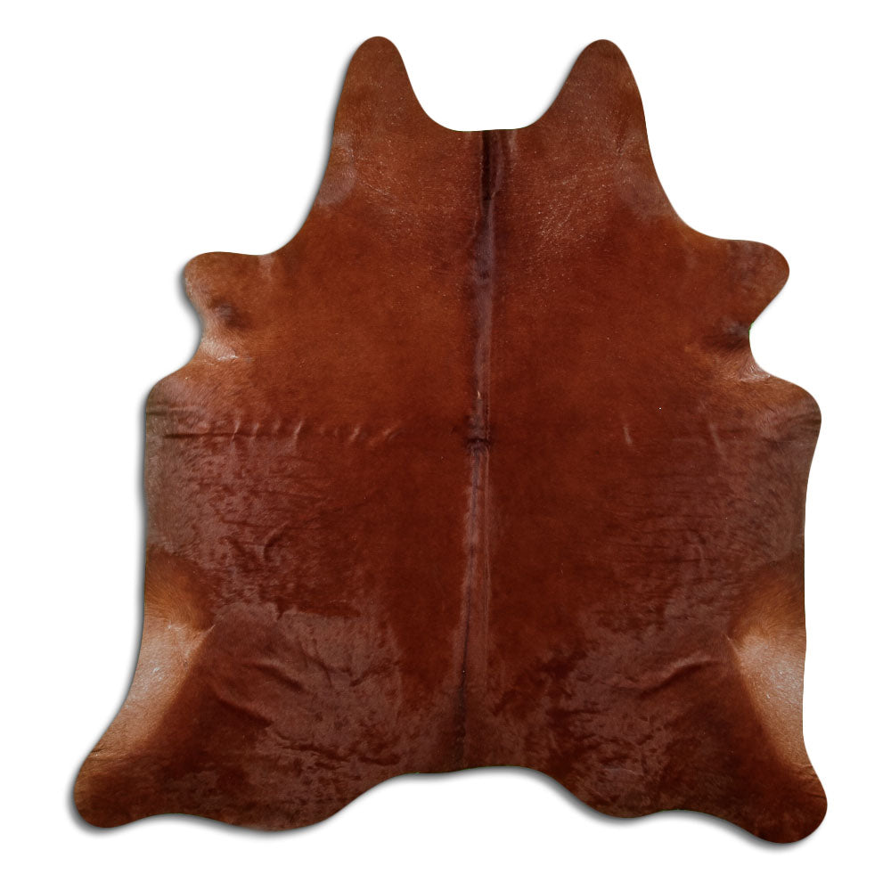 Peau de vache marron L
