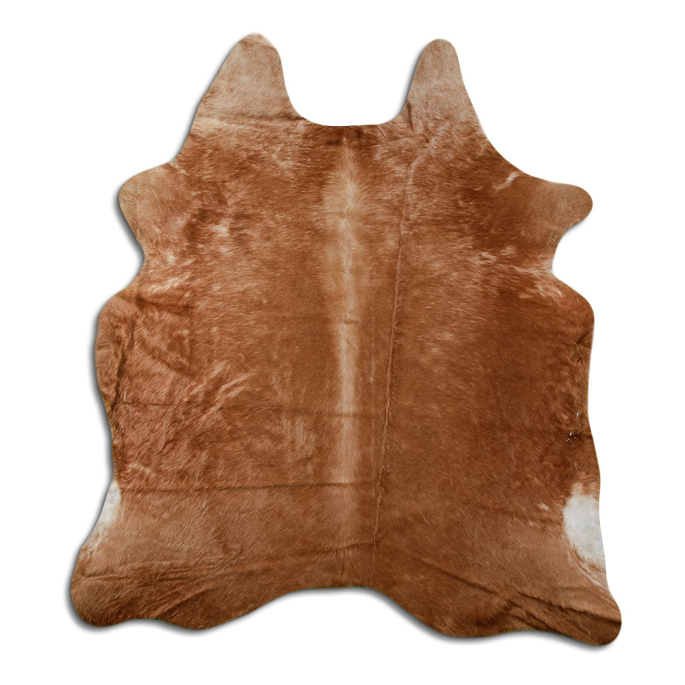 Peau de vache marron L
