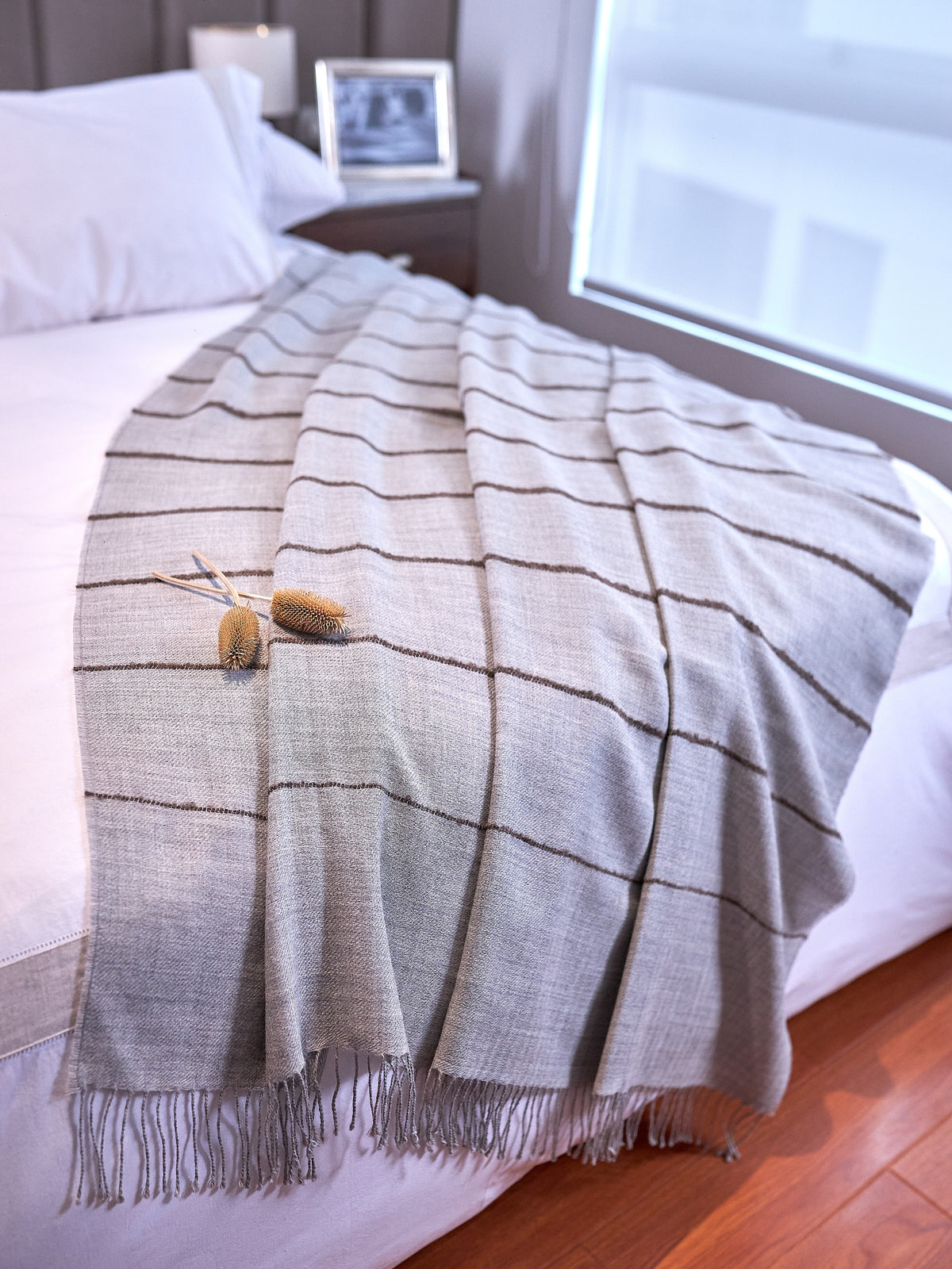 Plaid « Classic Bouclé » en baby alpaga