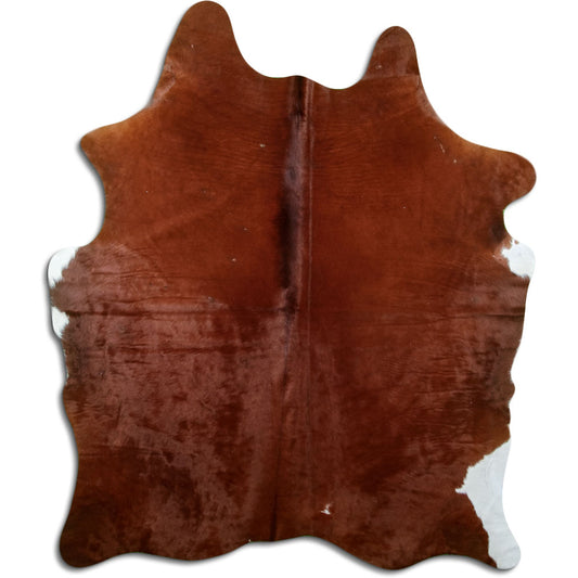Peau de vache marron L