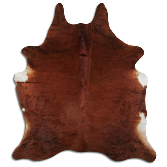 Peau de vache marron L