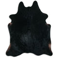 Peau de vache marron L