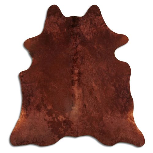 Peau de vache marron L