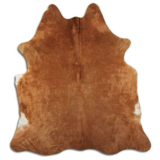Peau de vache marron L