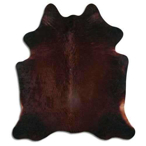 Peau de vache marron L
