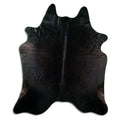 Peau de vache noire XXL