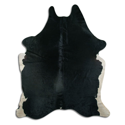 Peau de vache noire XXL