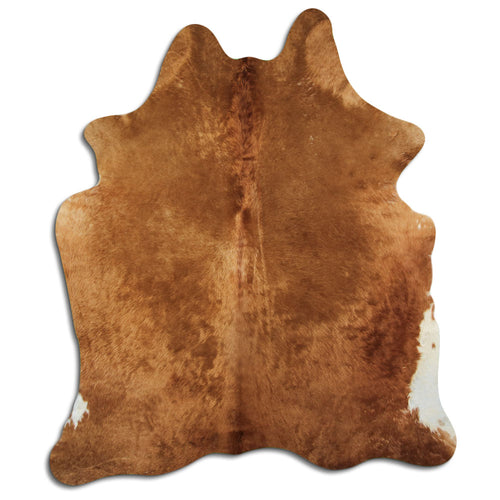 Peau de vache marron L
