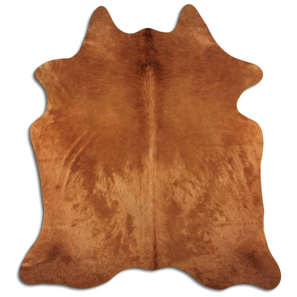 Peau de vache marron L