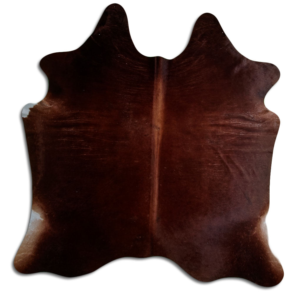 Peau de vache marron L