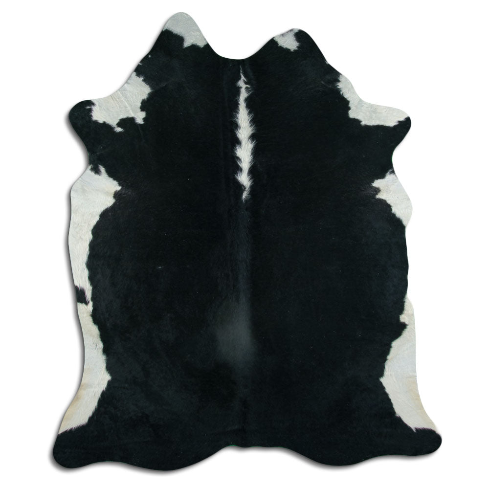 Peau de vache marron et blanche XXL