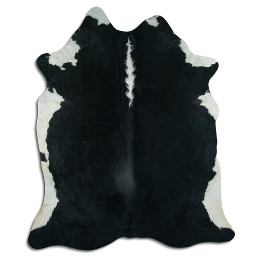 Peau de vache marron et blanche XXL