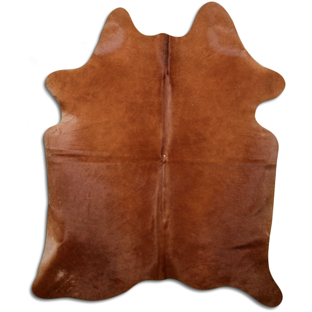 Peau de vache marron M