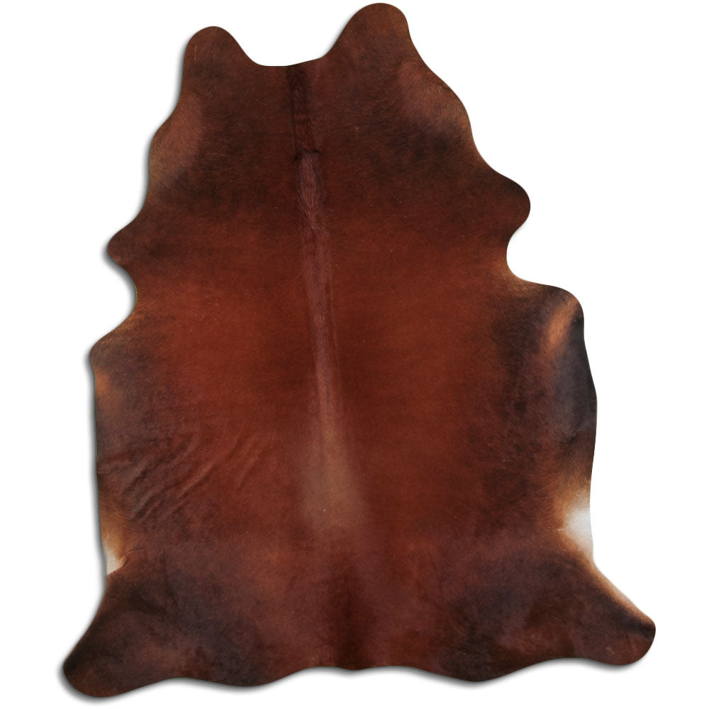 Peau de vache marron XL