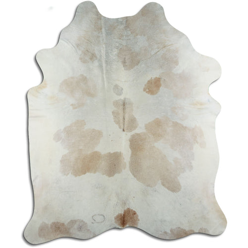 Peau de vache marron et blanche XXL