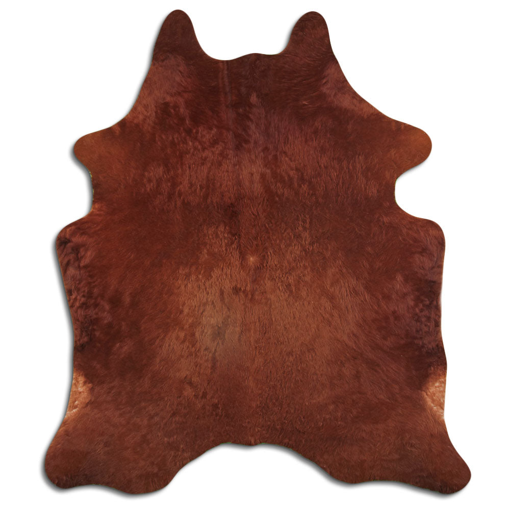 Peau de vache marron L