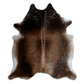 Peau de vache marron L