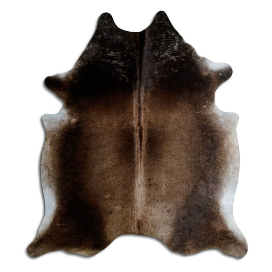 Peau de vache marron L