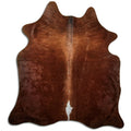 Peau de vache marron L