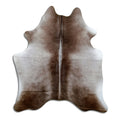 Peau de vache marron M