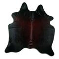 Peau de vache marron L