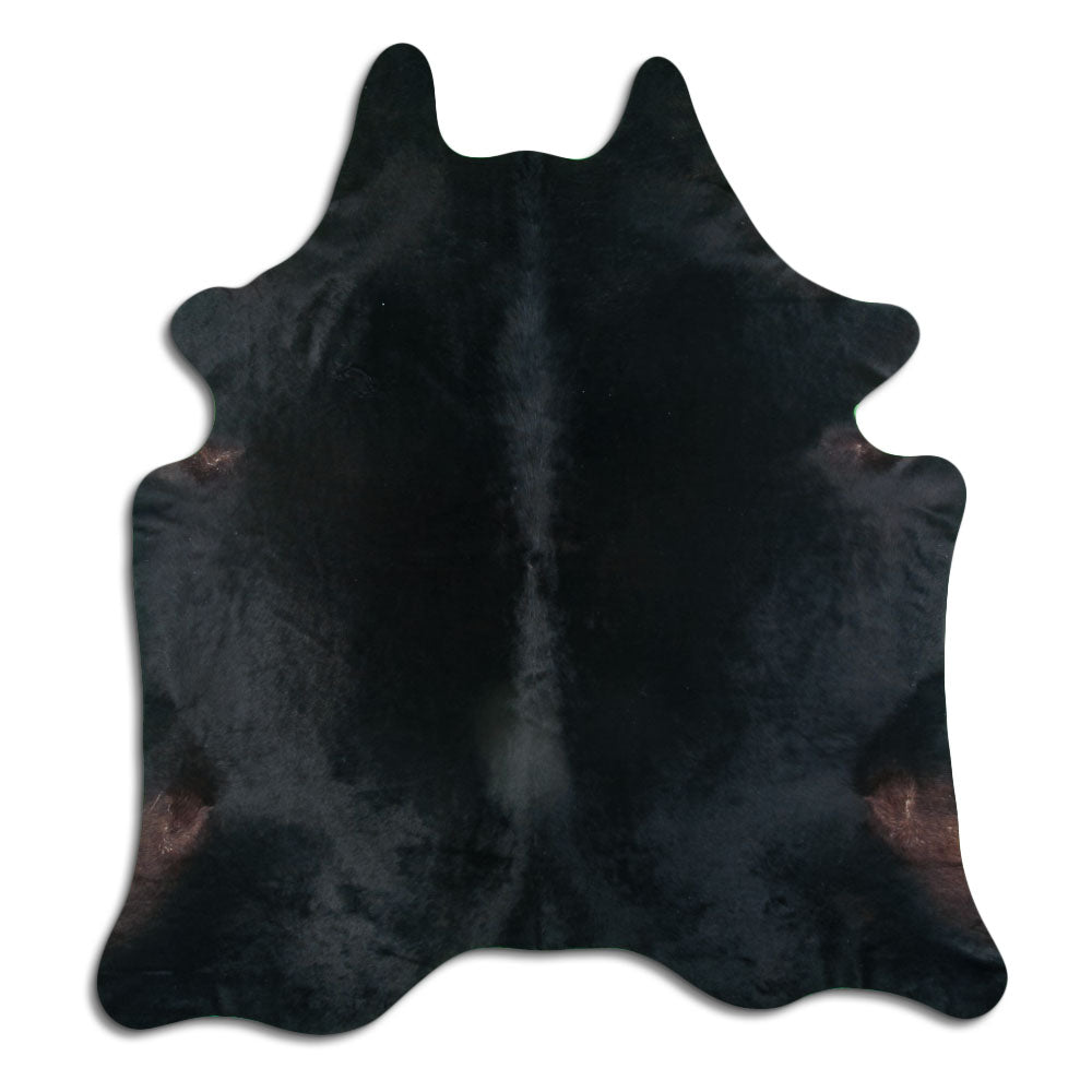 Peau de vache noire XXL