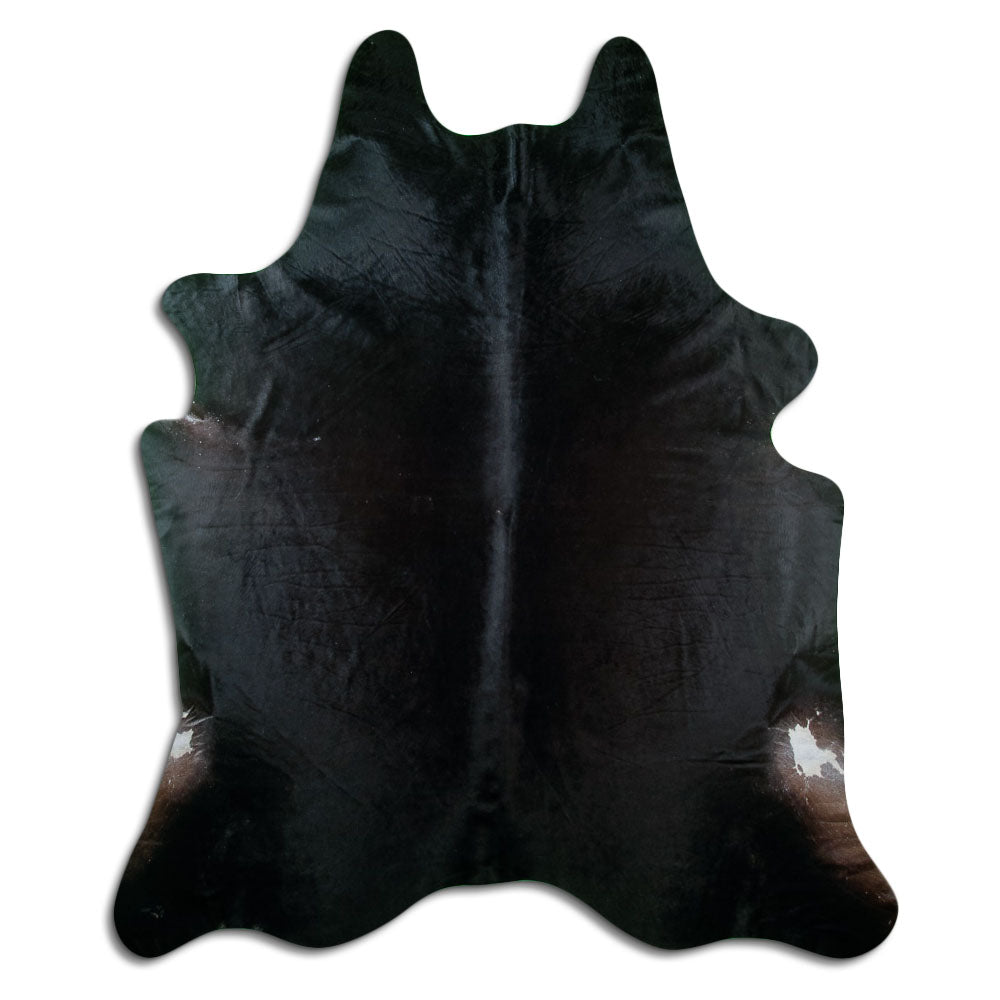 Peau de vache noire XXL