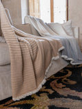 Plaid « Dune » en alpaga royal