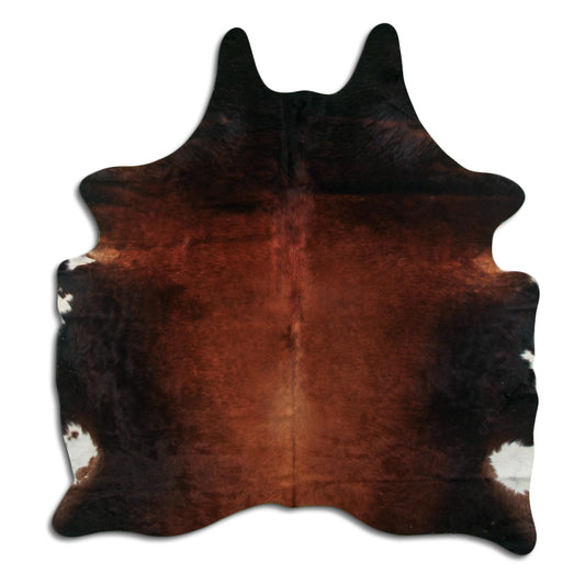 Peau de vache marron L