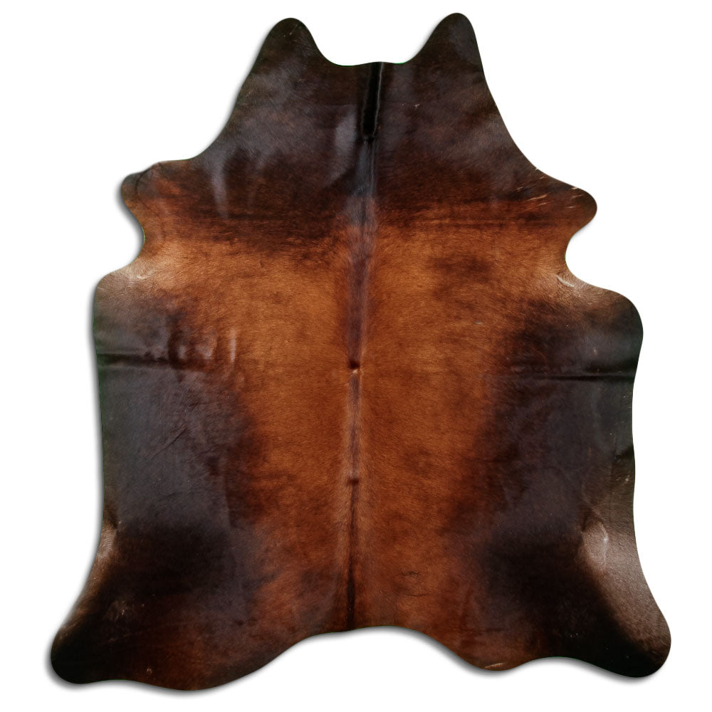 Peau de vache marron L