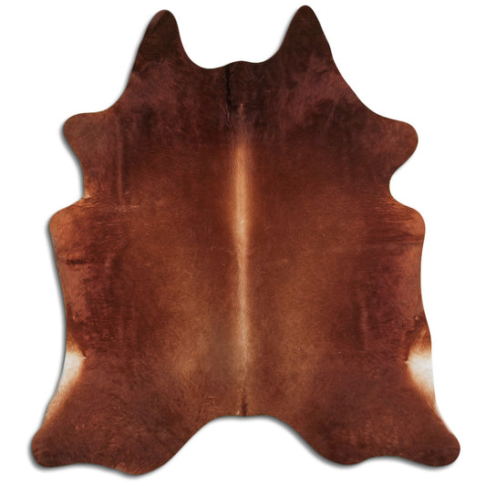 Peau de vache marron L