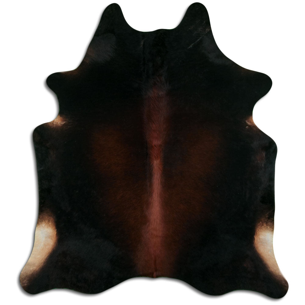 Peau de vache marron XL