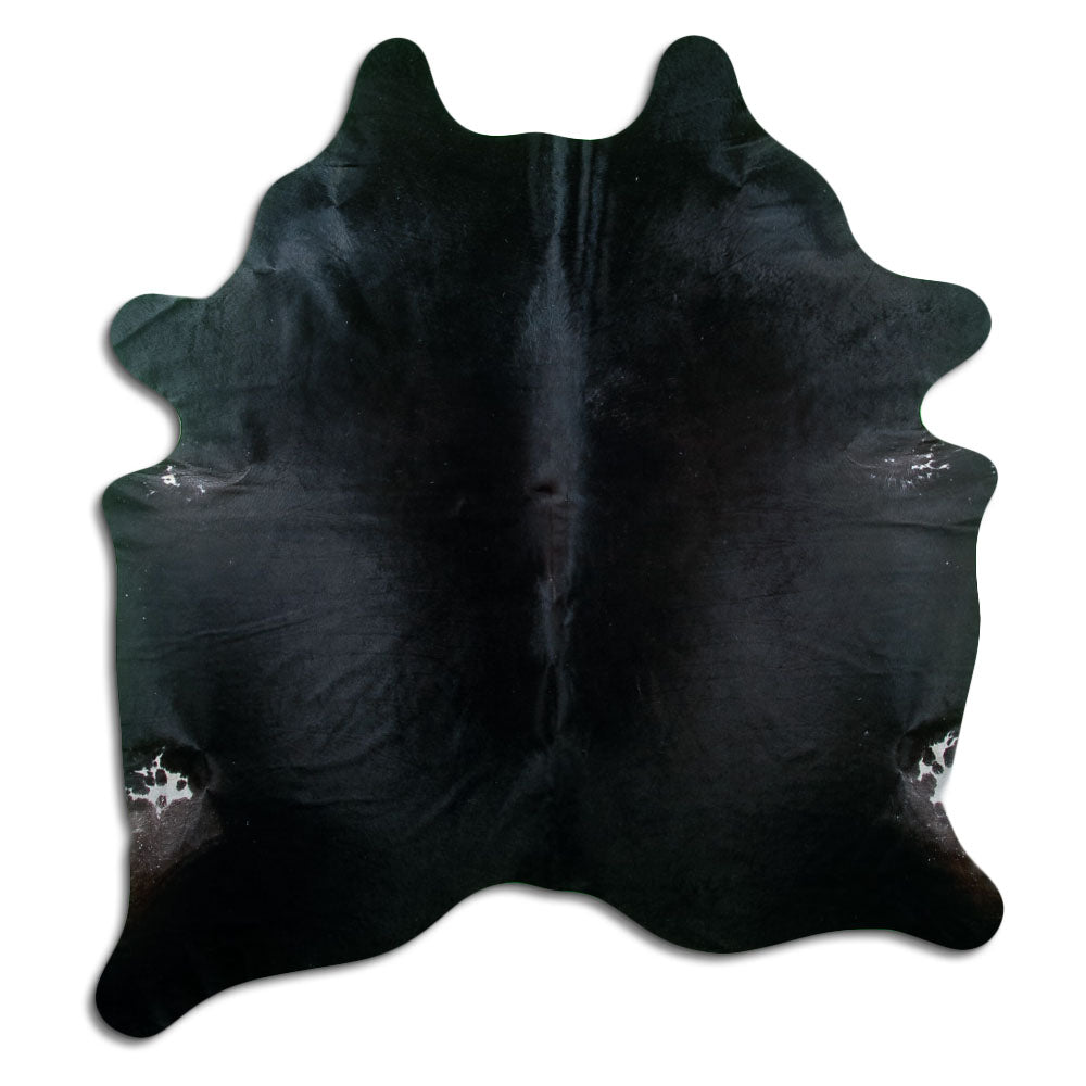 Peau de vache noire XXL