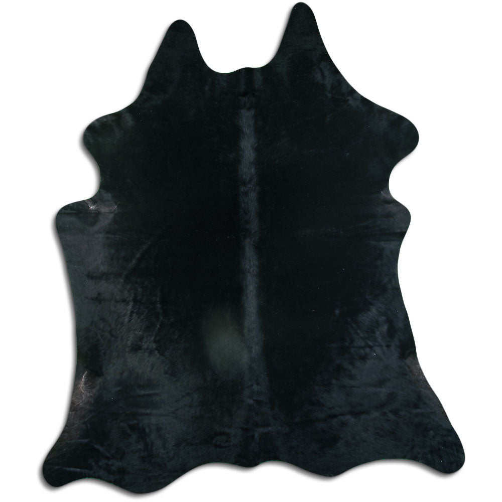Peau de vache noire XXL