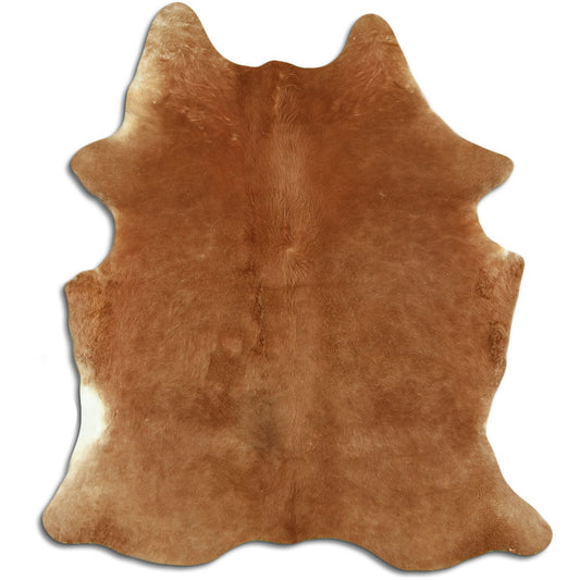 Peau de vache marron L
