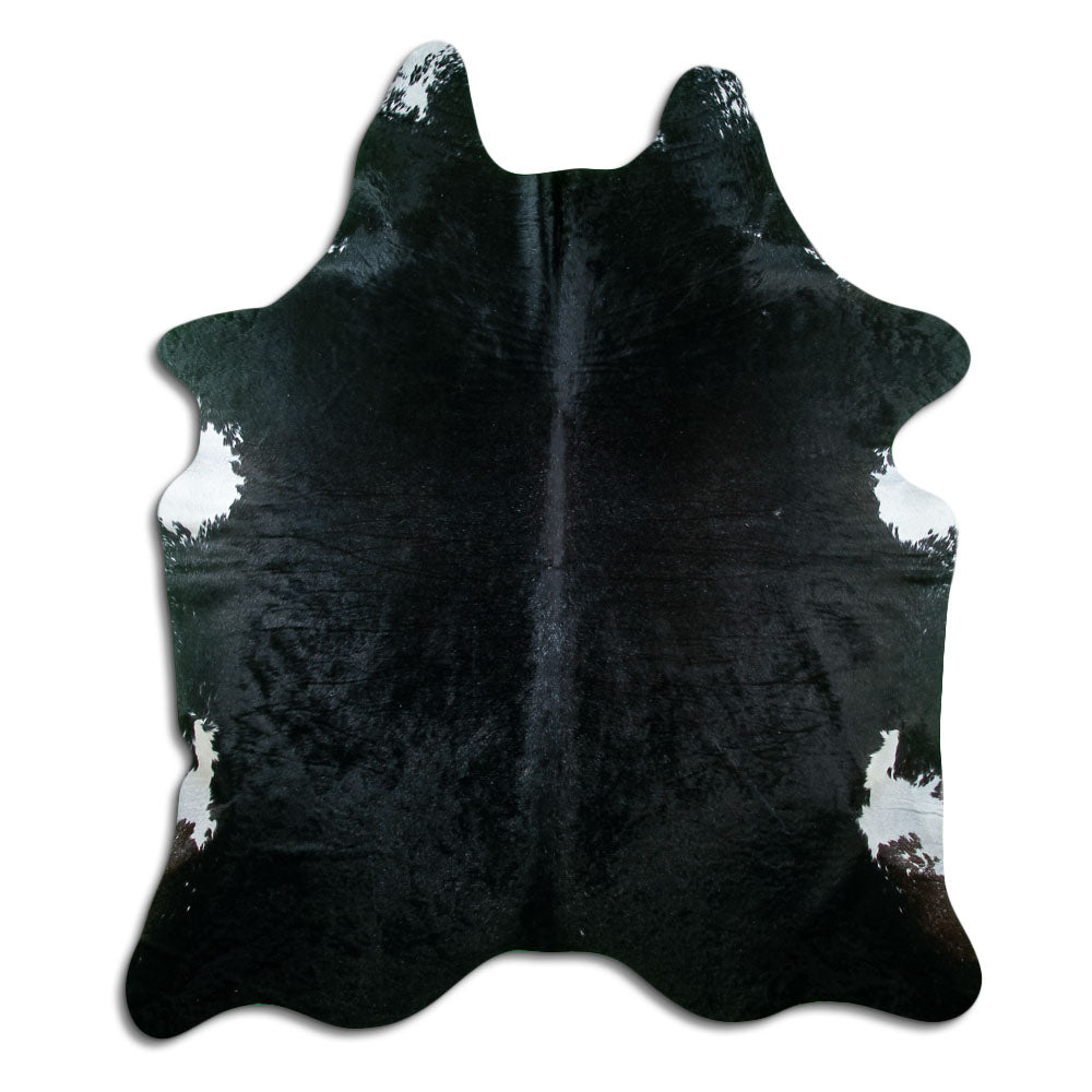 Peau de vache noire XL