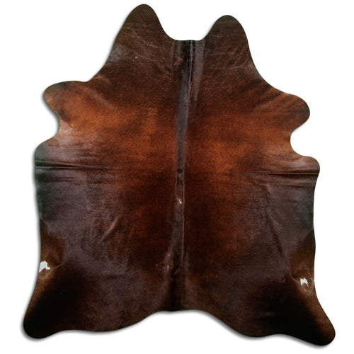 Peau de vache marron L