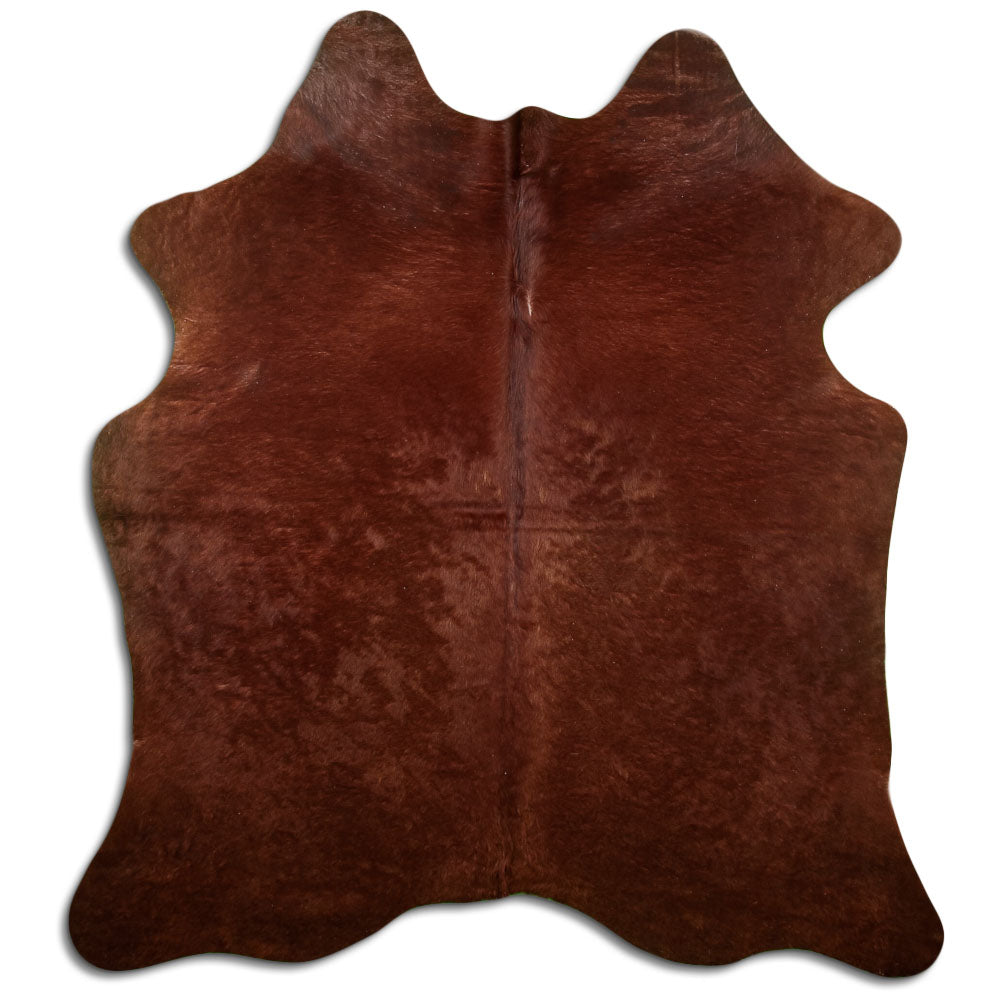 Peau de vache marron L