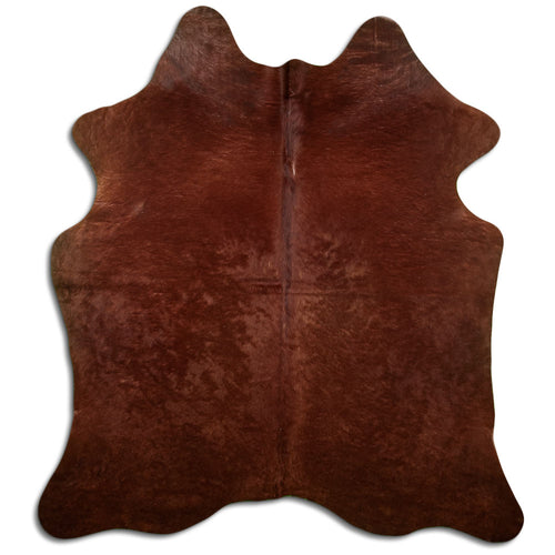 Peau de vache marron L