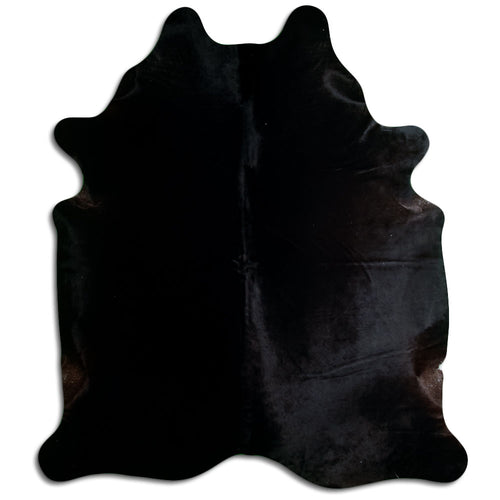 Peau de vache noire XXL